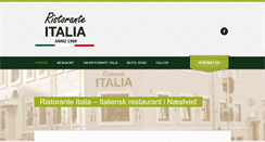 Desktop Screenshot of italia-naestved.dk