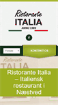 Mobile Screenshot of italia-naestved.dk